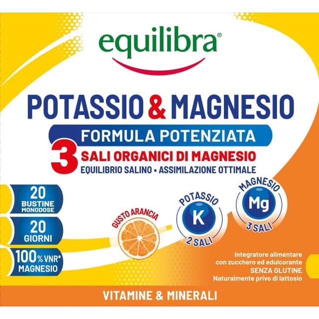 Magnésium + Potassium – 20 sachets | Potassium et Magnesium 3