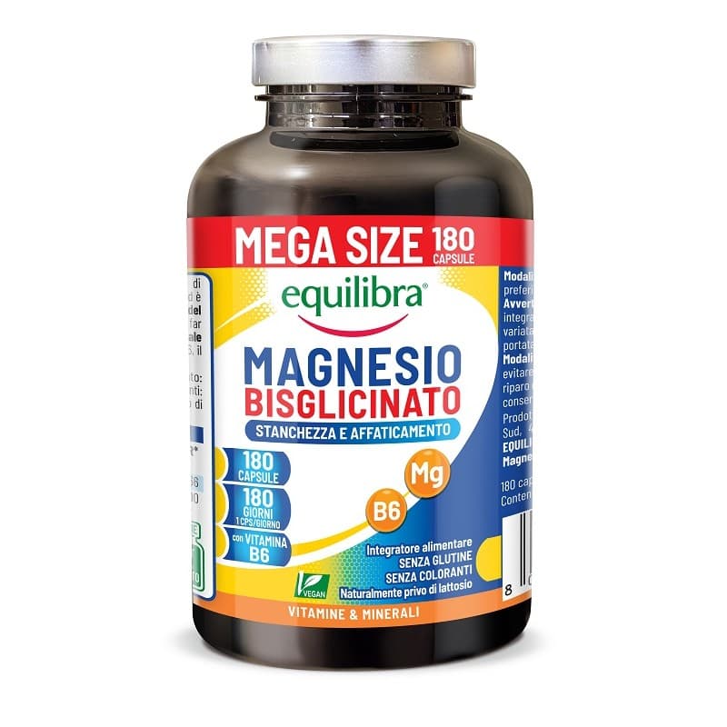 Equilibra Magnesio Bisgliccinato – 180 Kapseln