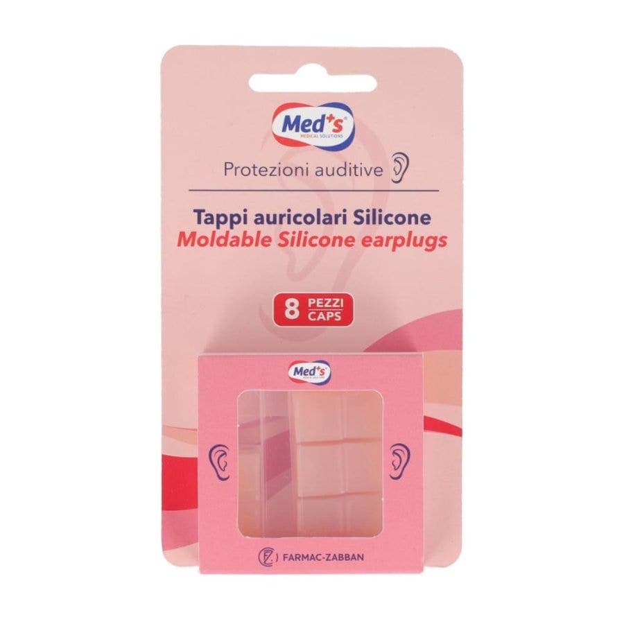 Tappi Auric Silent – 8 paires de Bouchons d'Oreilles Silicone