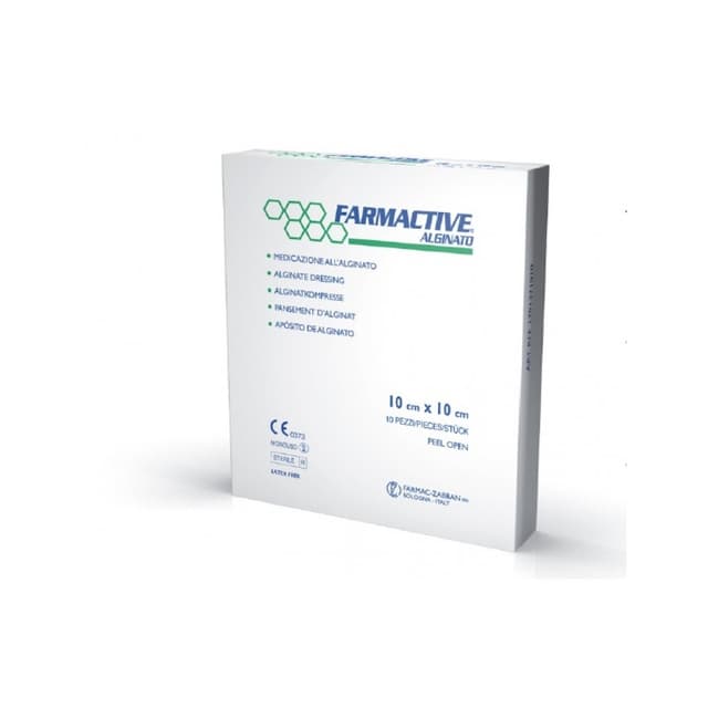 Farmactive Alginate – 10 compresses 10×10 cm