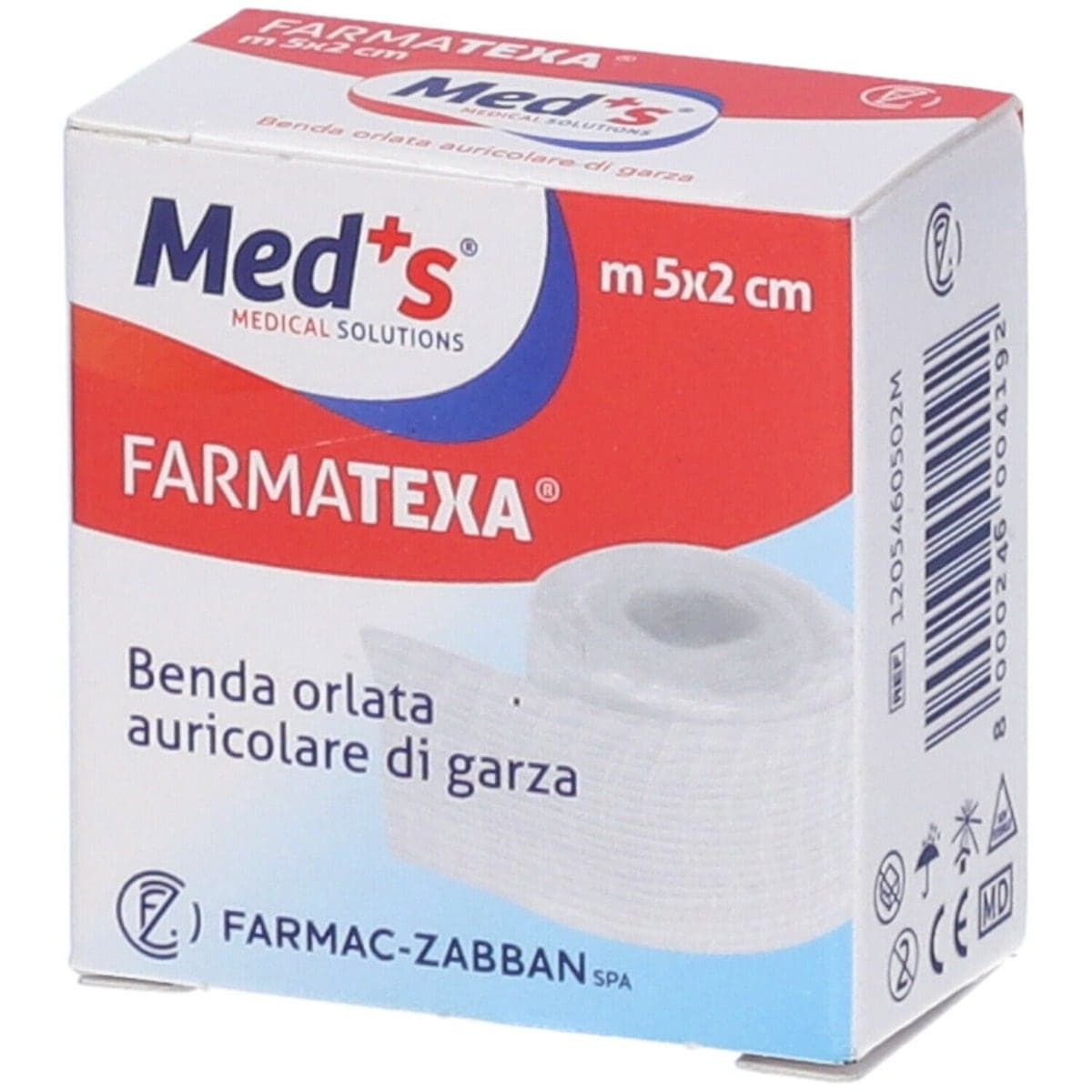 MEDS BENDA ORL AURIC 5X2CM ZABB