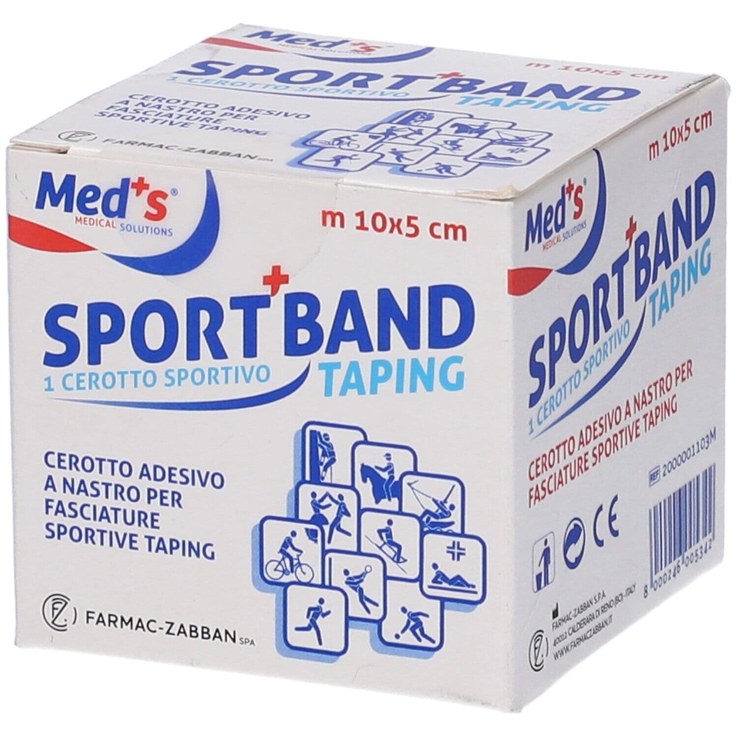 Meds Sportivo Sporttape – 1000 x 5 mm