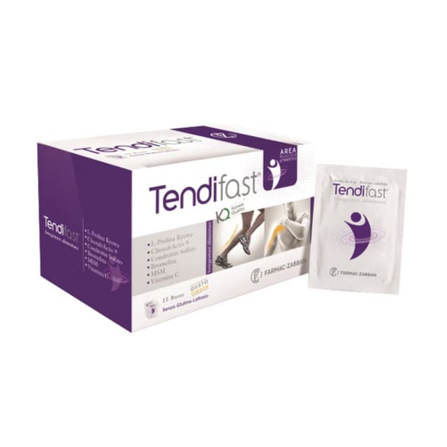 Broméline + Chondroïtine – 15 sachets | Farmac-Zabban Tendifast