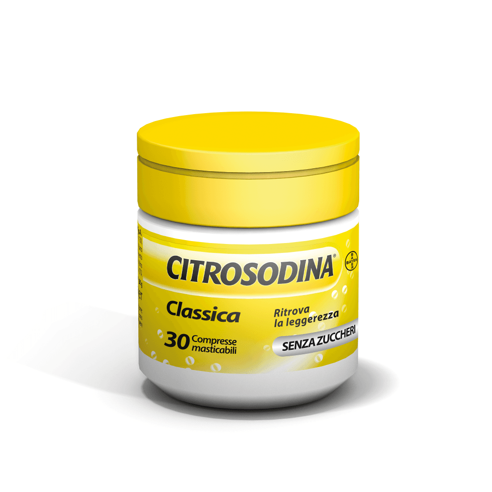 Citrosodina Comprimés effervescents – 30 comprimés, sans sucre