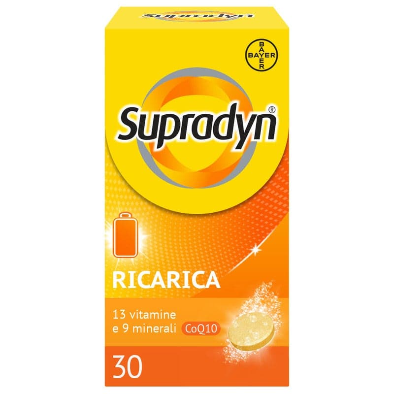 Supradyn Ricarica – 30 comprimés effervescents