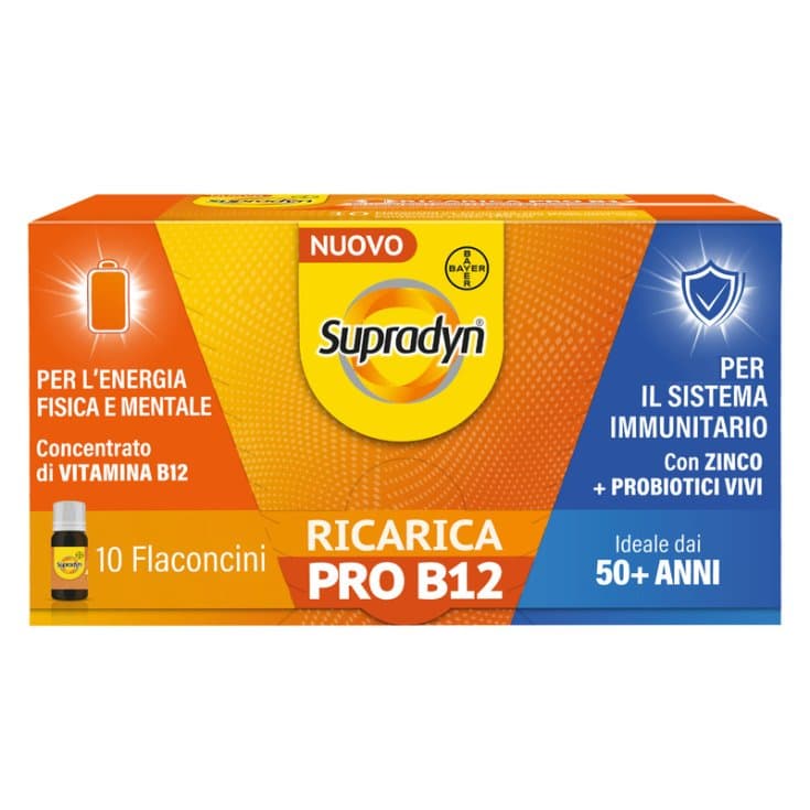 Supradyn Ricarica Pro B12 – 10 ampoules