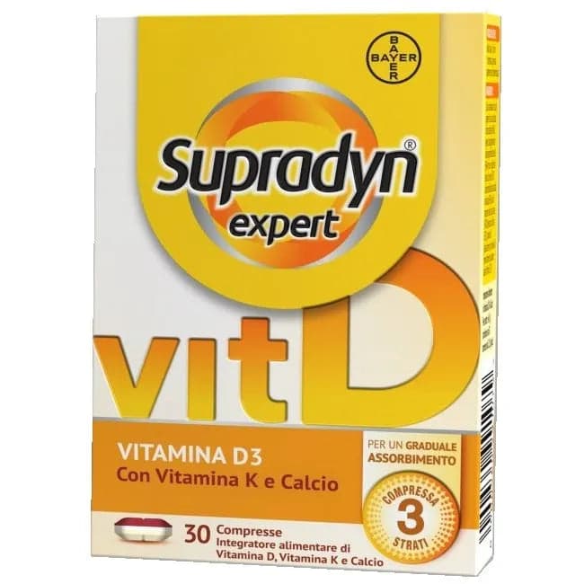 Supradyn Expert Vitamin D – 30 comprimés
