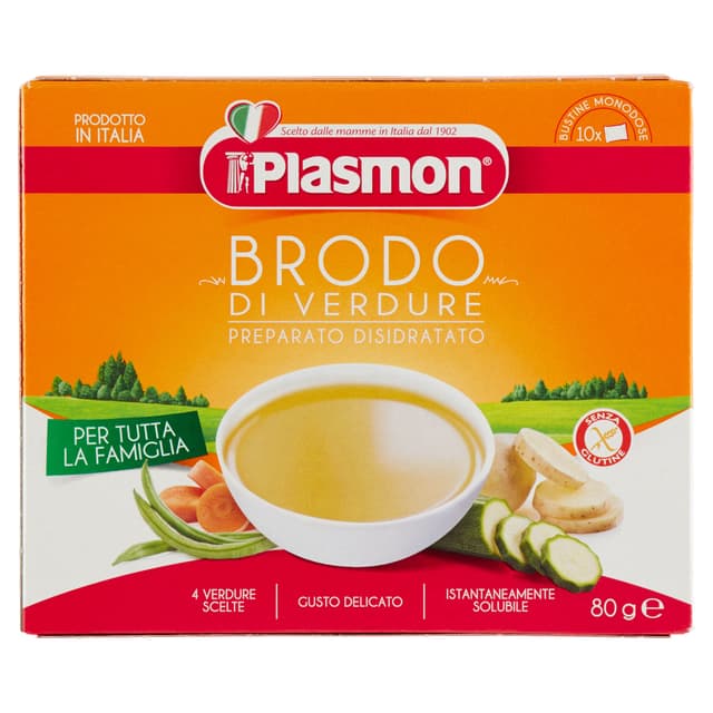 Plasmon Brodo Dry – 10 sachets, 80g
