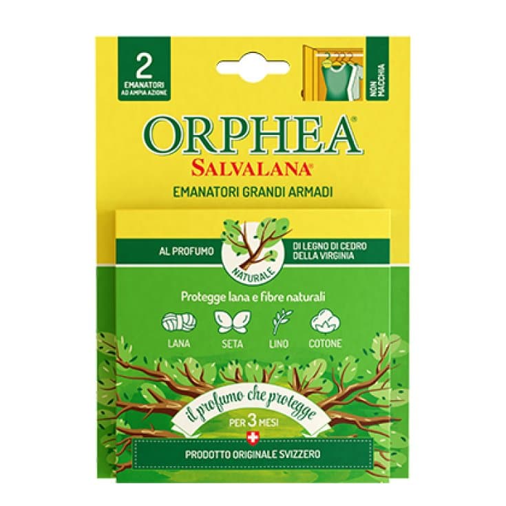 Orphea Protection Anti-Mites pour Grands Placards Bois