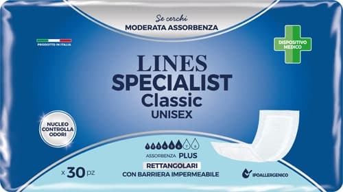 Lines Spec Classic Rechteckig – Inkontinenzeinlagen