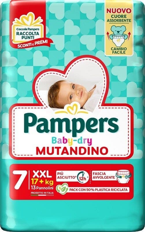 Pampers Baby-Dry Mütter XXL – 13 couches
