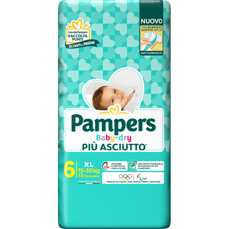 Pampers Baby-Dry XL – 13 couches