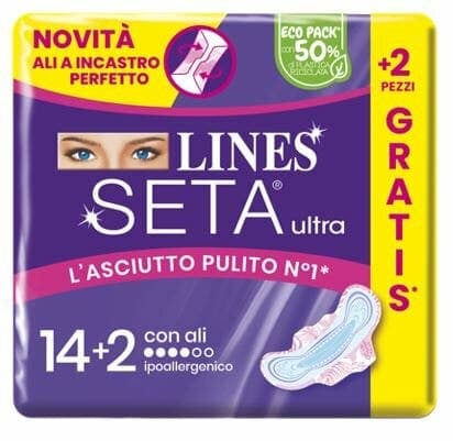 Lines Seta Ultra Slip – 16 Stück