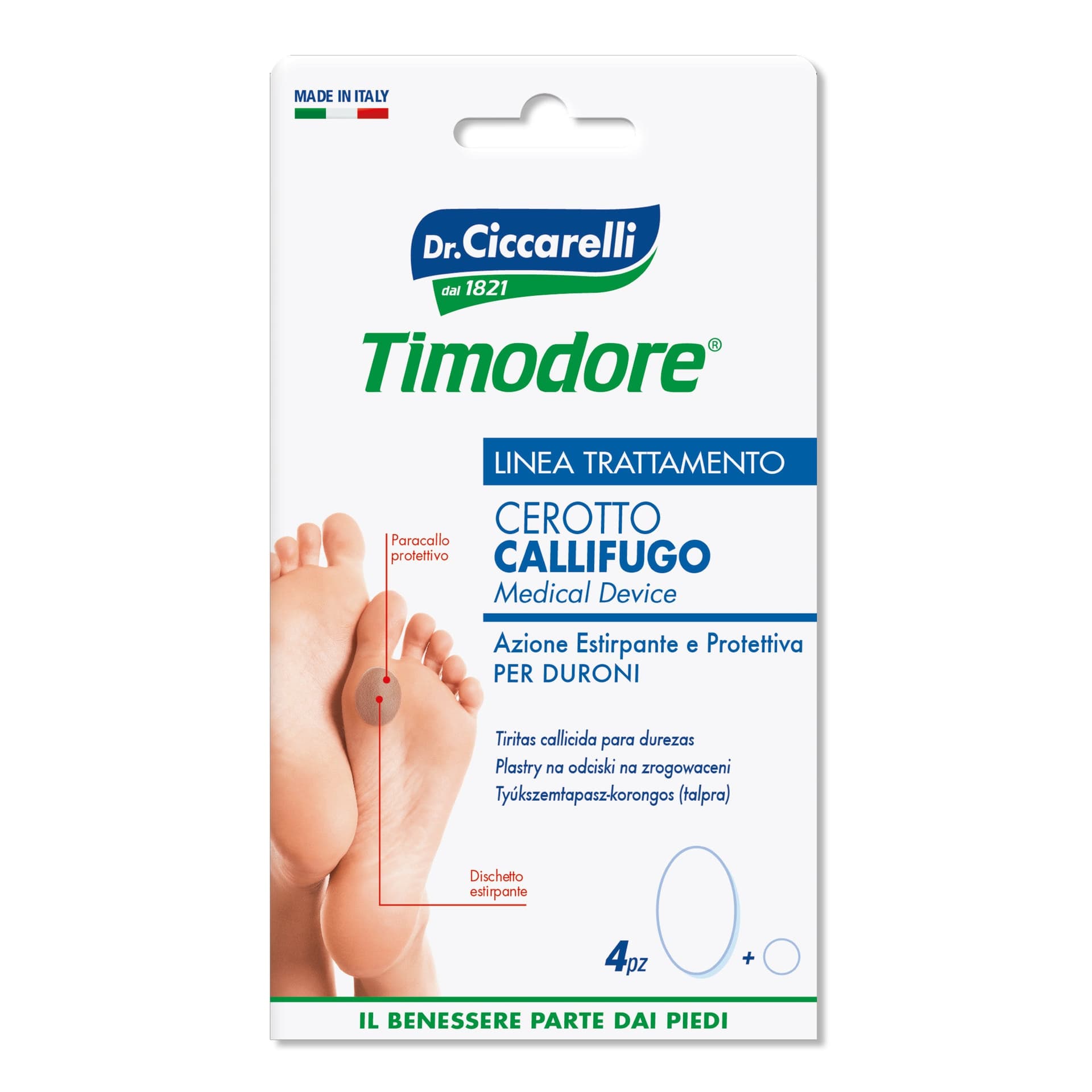 Timodore Cerottini – 4 patchs pour cors