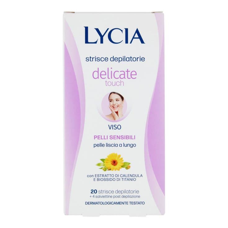 Lycia Bandes Visage Delicate – 12 pièces