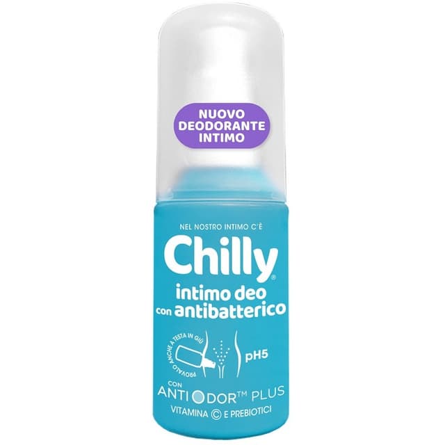 Chilly Déodorant Intime Antibactérien – 50 ml