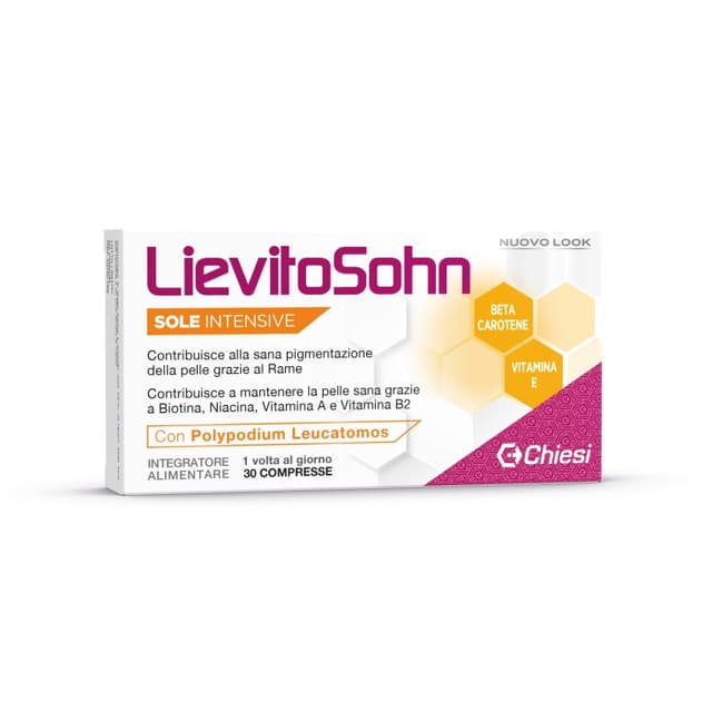 Multivitamines + Calcium – 30 comprimés | Lievito Sohn Sole Intensiv