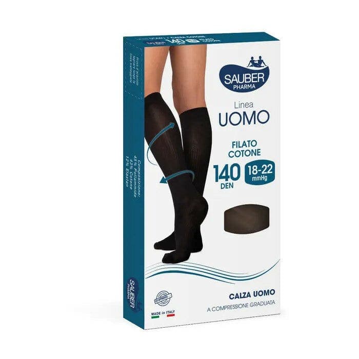 Sauber Q-Skin Strumpfhose 140D Blau