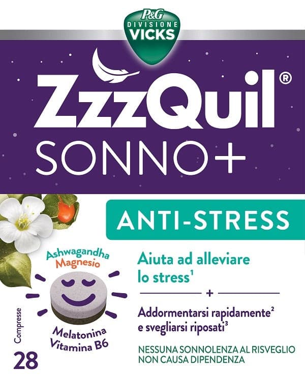 Vicks ZzzQuil Sonno+ – 28 gélules