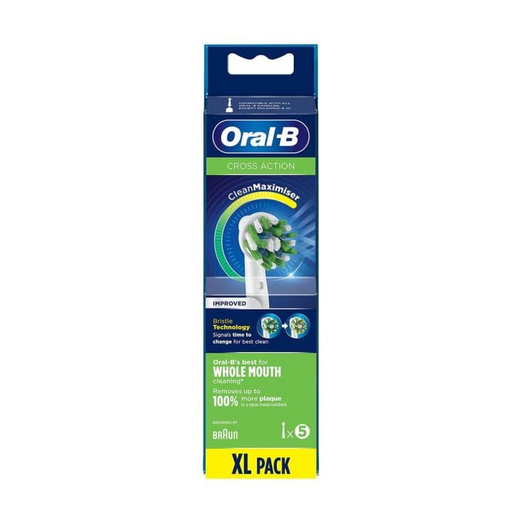 Oral-B Têtes de brosse CrossAction – Pack de 5