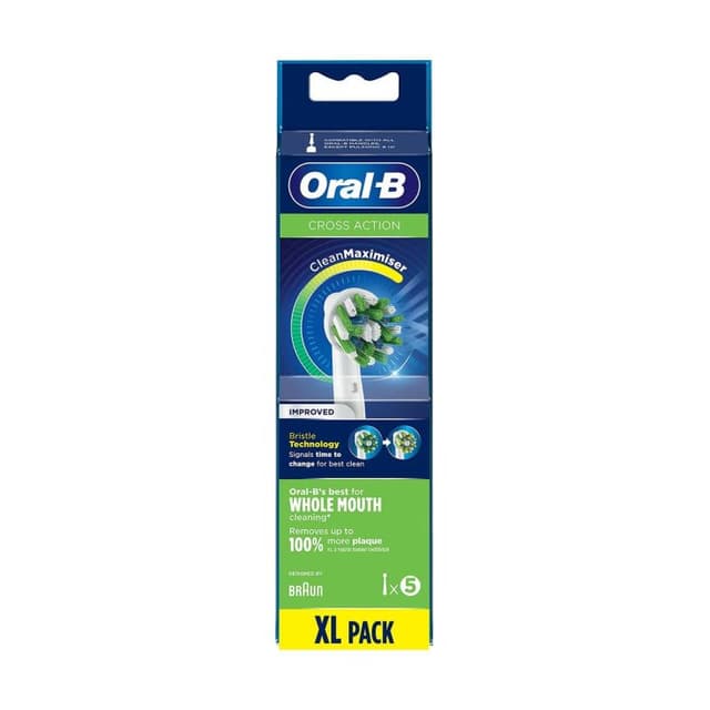 Oral-B Têtes de brosse CrossAction – Pack de 5