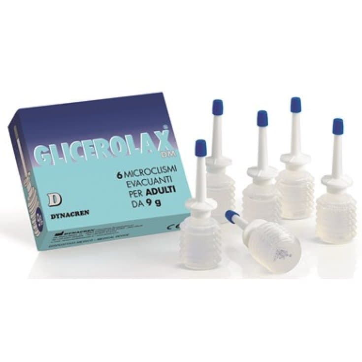 Glicerolax Ad Microclyste – 6 pièces de 9 g
