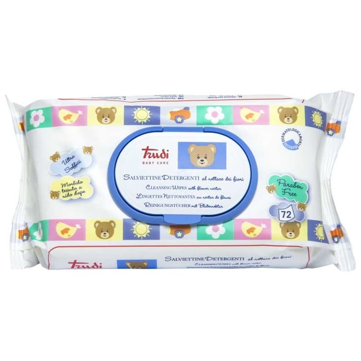 TRUDI Baby Lingettes Humides – 72 Pièces