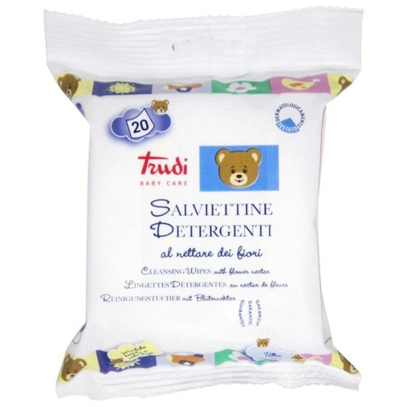 Trudi Baby Care Lingettes Humides – 20 Pièces