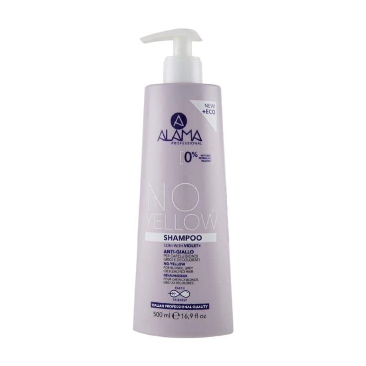 Alama No-Yellow Shampoo – Shampoing pour cheveux clairs