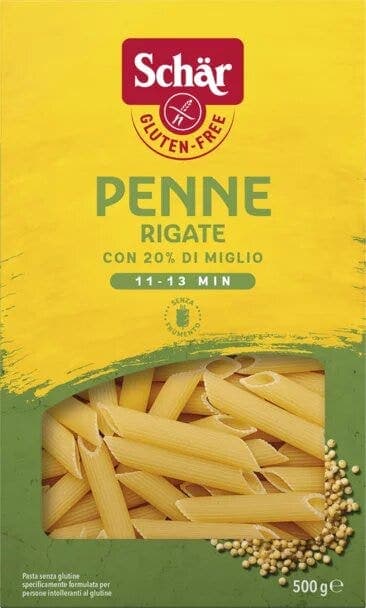 Schär Penne Rigate – 500 g Pâtes