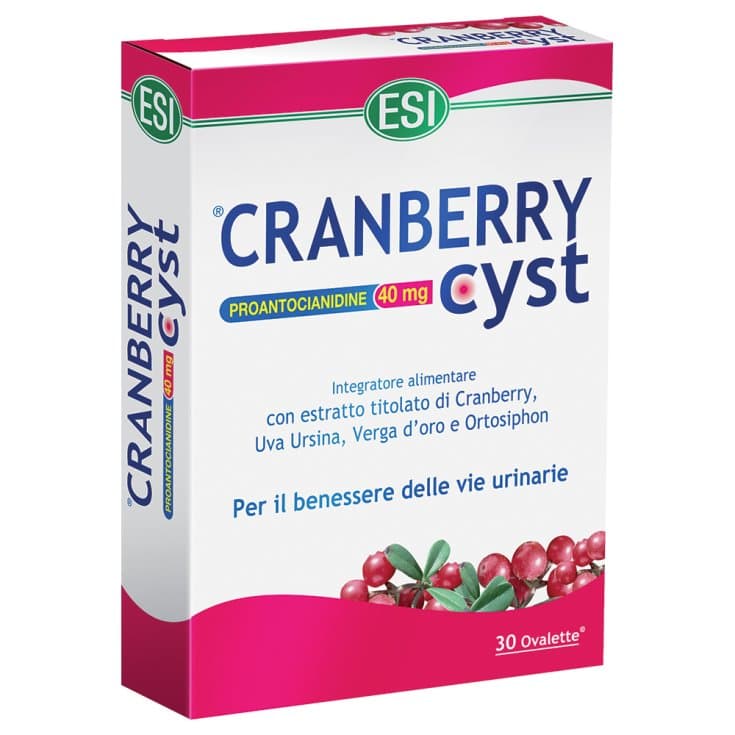Cranberry Cyst – 30 ovalettes ESI