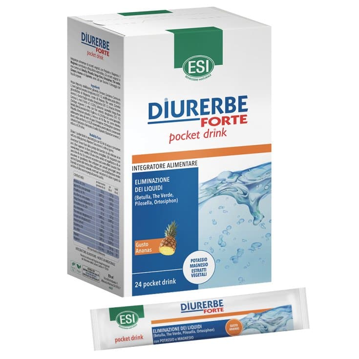 Diurerbe Forte Drink Ananas – 24 sachets