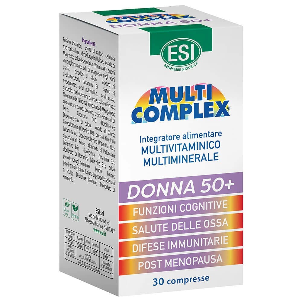 ESI Multicomplex D 50+ – 30 comprimés