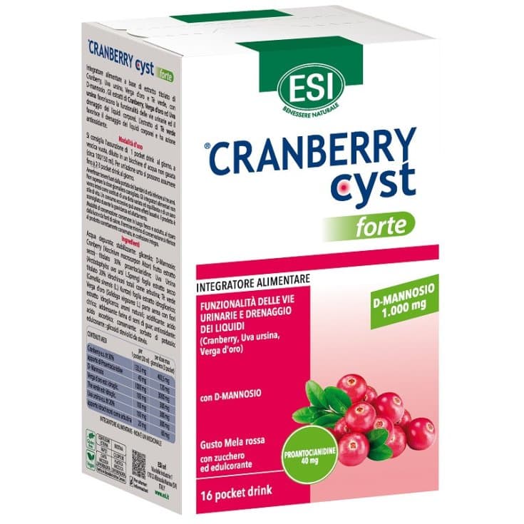ESI Cranberry Cyst Forte – 16 sachets