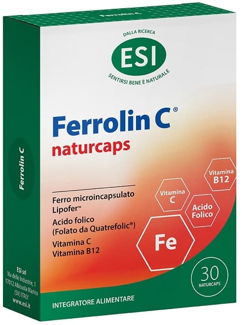 ESI Ferrolin C – 30 gélules
