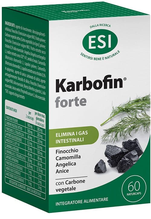 ESI Karbofin Forte – 60 gélules