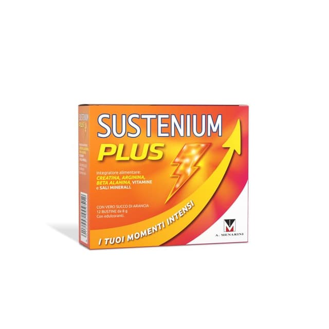 Vitamine C + Magnésium – 12 sachets | Sustenium Plus Intens Form
