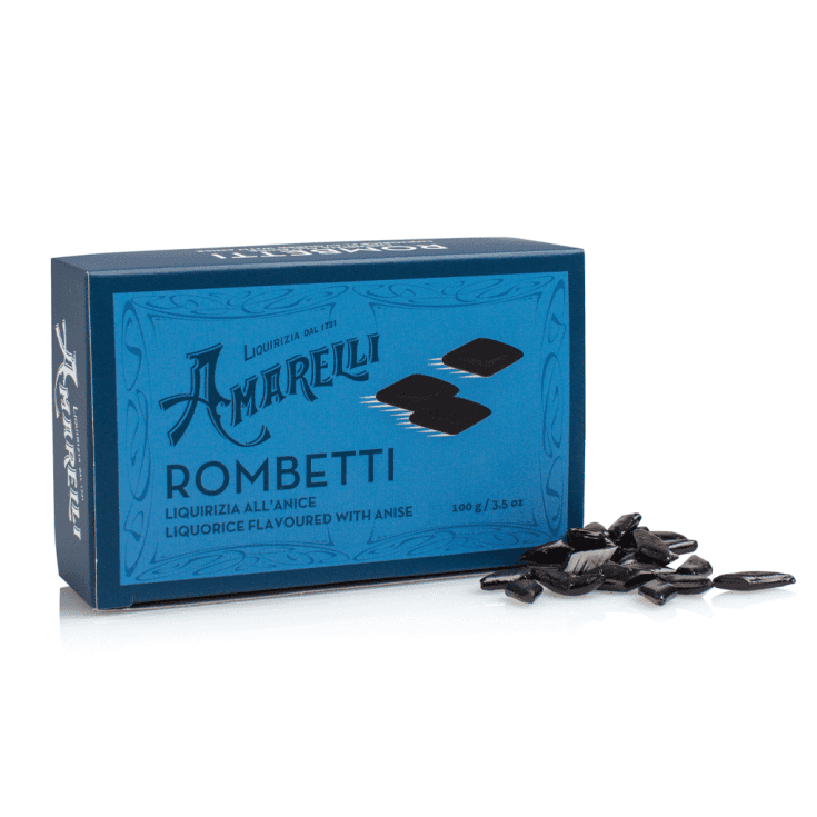 Amarelli Liquirizia Rombet – 100 g Beutel