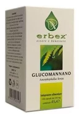 Glucomannane Erbex – 100 gélules de 430mg
