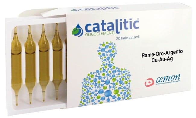 Catalitic Rame/Oro/Argento – 20 ampoules