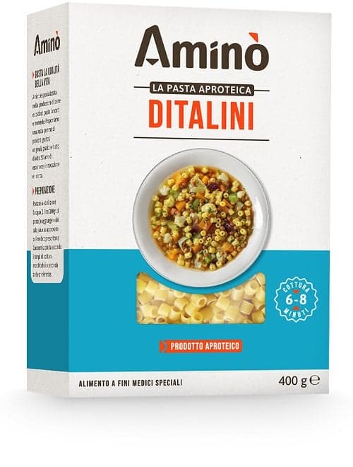 Amino Ditalini – Pâtes protéinées 400 g
