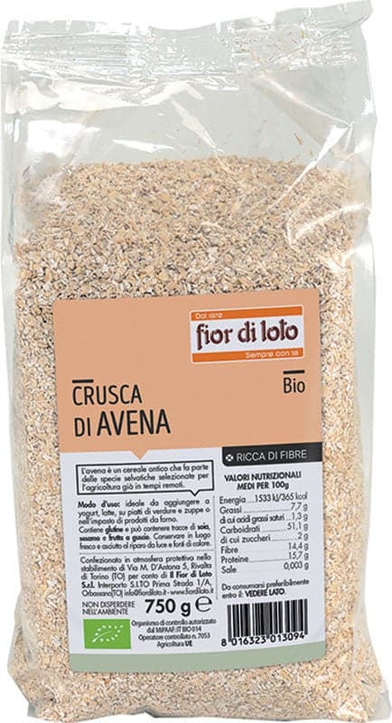 Crusca di Avena Bio – 750 g
