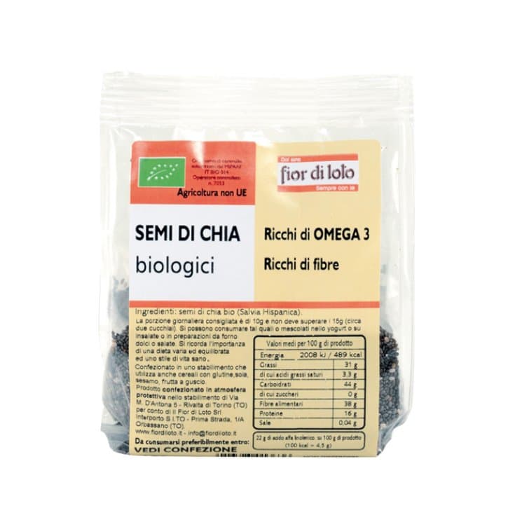 Bio Chia-Samen – 150 g Packung