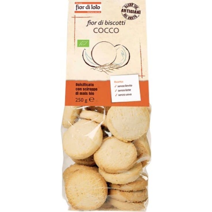Biscuits à la Noix de Coco 250 g – Fior di Loto