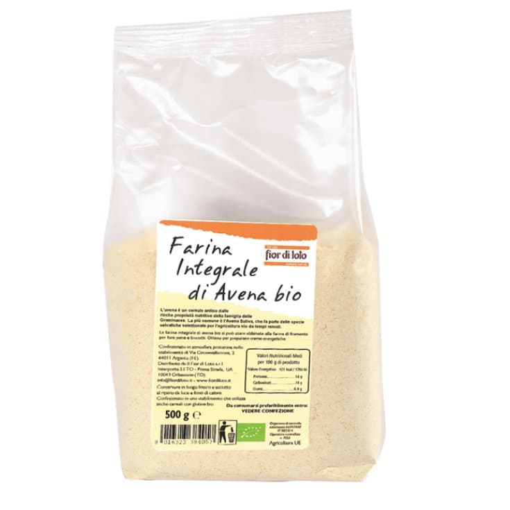 Farine d'avoine complète – 500 g