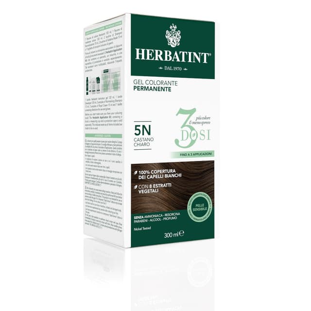 Herbatint 3DOSI 5N – 300 ml