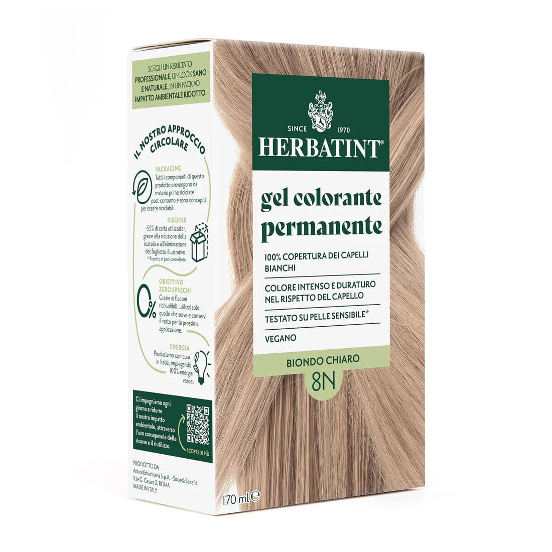 Herbatint 8N Blond Clair – 170 ml