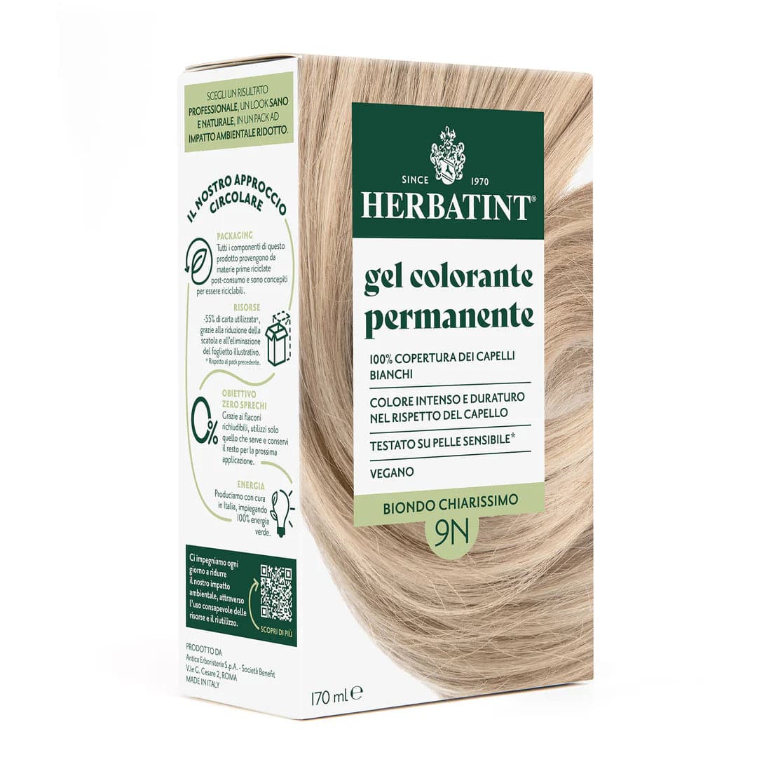 Herbatint 9N Blond Très Clair – 170 ml