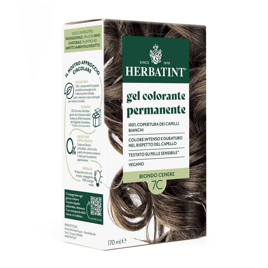 Herbatint 7C Blond Cendré – 170 ml
