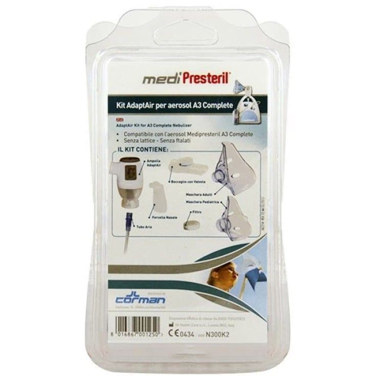 Medipresteril Kit Nébuliseur avec Adaptateur